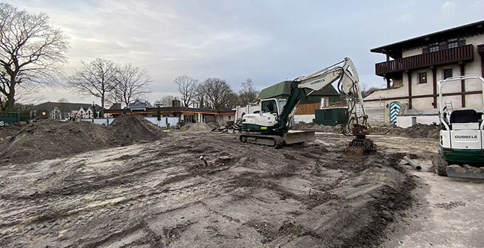 Foto's: ingrijpende werkzaamheden bij Efteling-restaurant