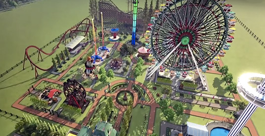 Video onthult gameplay van nieuw deel RollerCoaster Tycoon