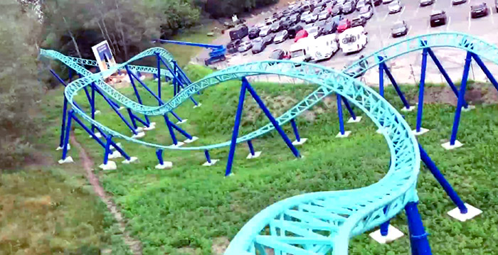 Video: eerste onride-beelden van nieuwe achtbaan Parc Astérix