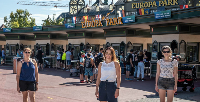 Europa-Park maakt van social distancing een spelletje