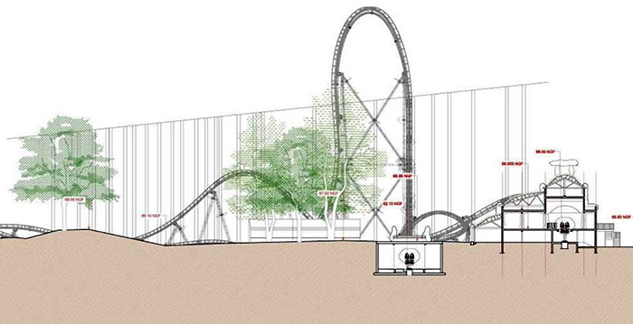 Bouwplannen onthullen details van nieuwe lanceerachtbaan Parc Astérix