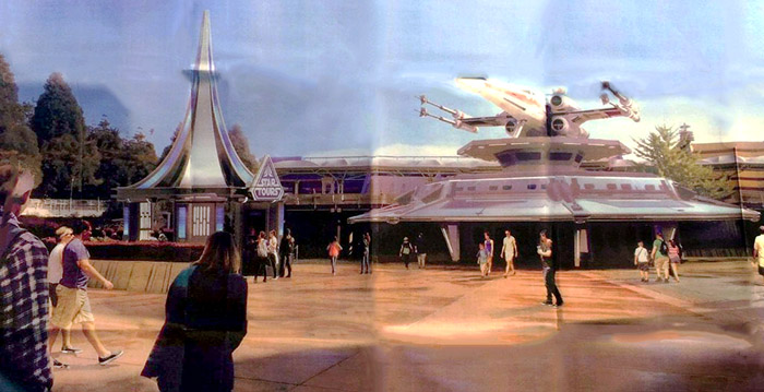 Disneyland Paris onthult nieuw uiterlijk van simulator Star Tours