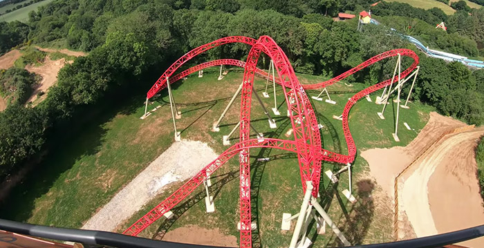 Frans pretpark opent nieuwe achtbaan: 27 meter hoog, 80 kilometer per uur