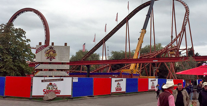 Afbraak van Looping Star in Slagharen begonnen