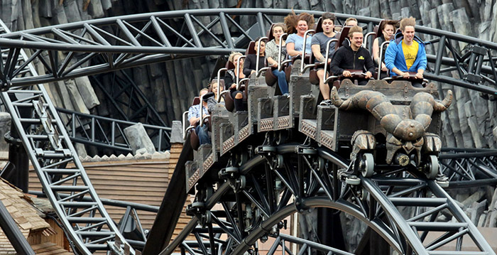 Verwarring over topsnelheid van nieuwe achtbaan Phantasialand