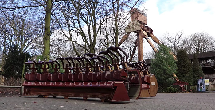 Duinrell haalt thrillride Mad Mill uit elkaar