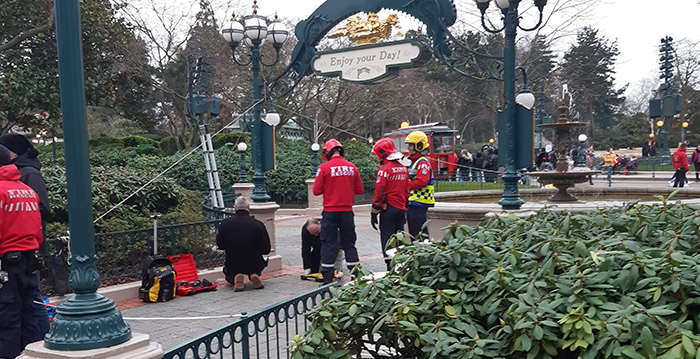 Nauwelijks shows en parades in Disneyland Paris door storm