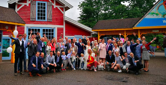 Bijzonder huwelijk in Avonturenpark Hellendoorn