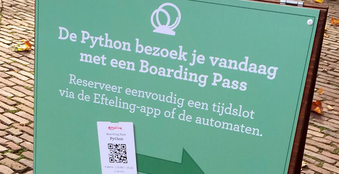 Onbeperkt in Efteling-achtbaan Python dankzij hack