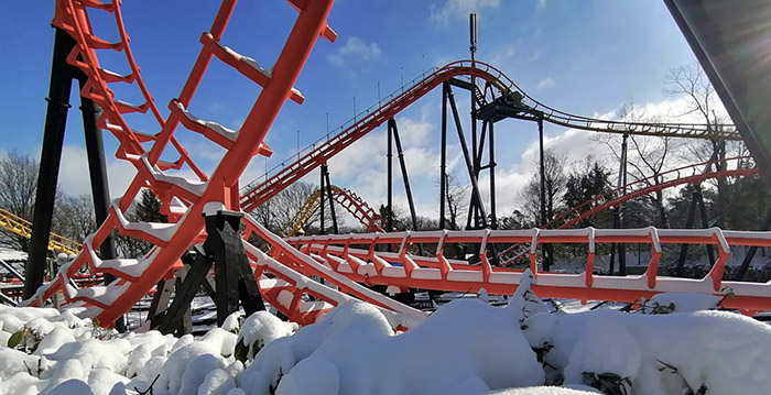 Werkzaamheden Avonturenpark Hellendoorn liggen even stil door sneeuwval