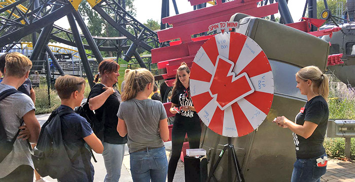 Walibi geeft prijzen weg aan bezoekers