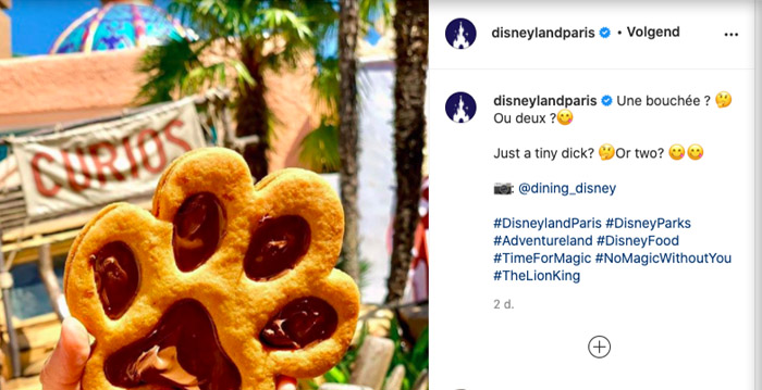 Disneyland Paris stelt pikante vraag op Instagram door hilarische vertaalfout