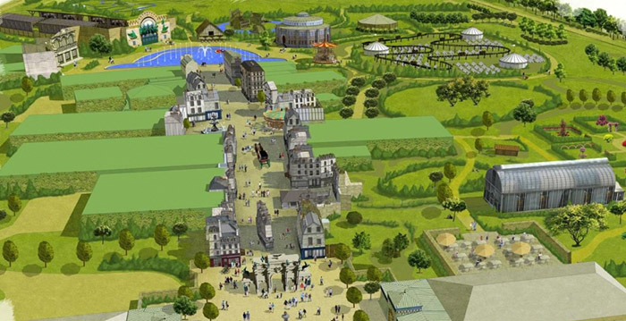 Plan voor nieuw Napoleon-pretpark met twaalf attracties