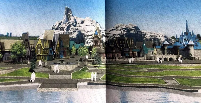 Bouwplannen van nieuw Frozen-gebied Disneyland Paris opgedoken