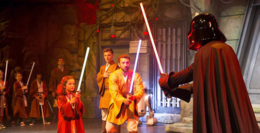 Nieuwe Star Wars-show Disneyland Paris in première