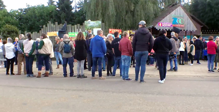 Emotioneel protest tegen sluiting van Belgische dierentuin