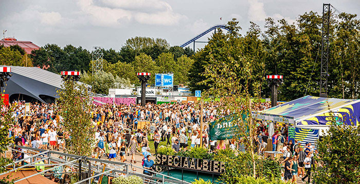 In maart twee testfestivals op evenemententerrein Walibi Holland