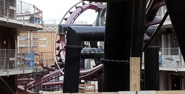 Vlogger neemt stiekem kijkje bij nieuwe Phantasialand-achtbaan F.L.Y.