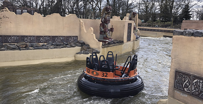 Efteling opent wildwaterbaan ondanks vrieskou