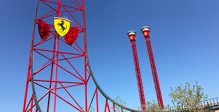 Los entreebewijs voor nieuw pretpark Ferrari Land is duur grapje