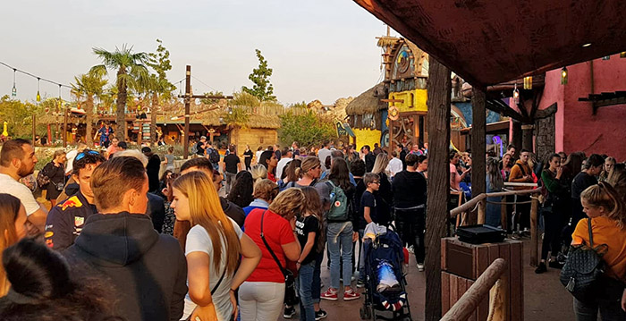 Foto's: enorme drukte in Toverland dankzij Halloween