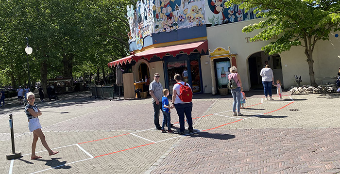 Gezelschappen krijgen volledige toiletruimte voor zichzelf in de Efteling