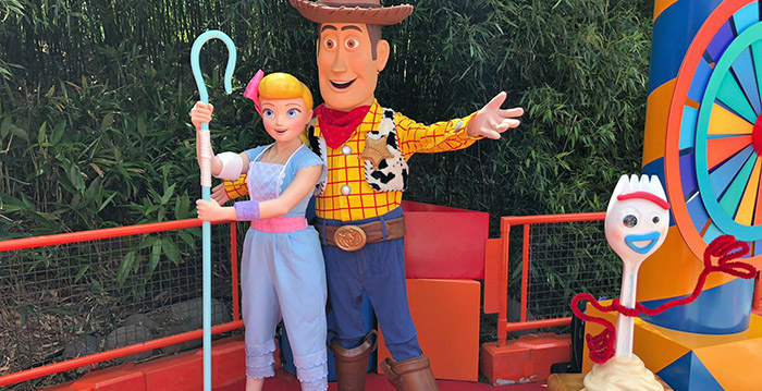 Disneyland Paris verwelkomt personages uit nieuwe Toy Story-film