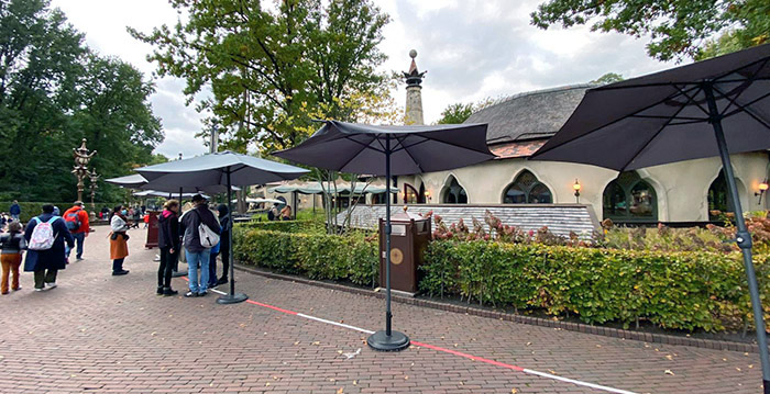 Efteling-bezoekers kunnen pannenkoeken afhalen bij restaurant