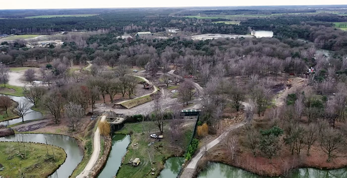 Safaripark Beekse Bergen bouwt nieuw verblijf voor zwarte neushoorns