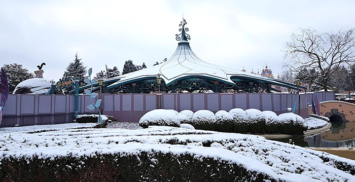 Schuttingen in Disneyland Paris: familieattractie maandenlang dicht