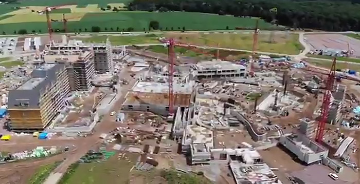 Europa-Park deelt luchtbeelden van nieuw waterpark en hotel