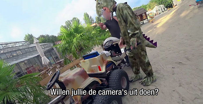 Youtubers op heterdaad betrapt bij inbraak in pretpark