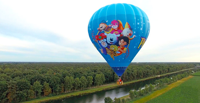 Nieuw: maak een vlucht in de Plopsa-luchtballon