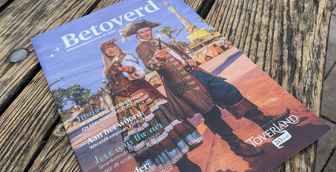 Toverland brengt gratis jubileummagazine uit