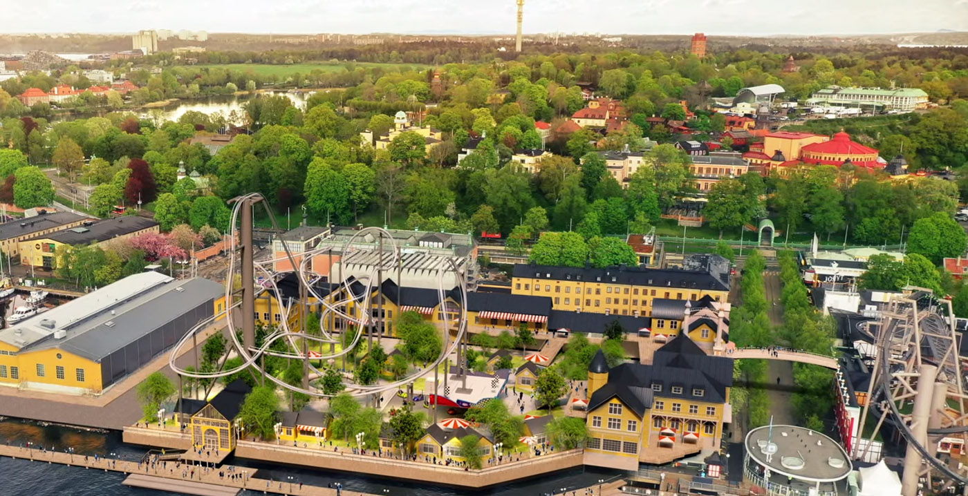 Zweeds pretpark wil uitbreiden met nieuwe attracties op parkeerplaats
