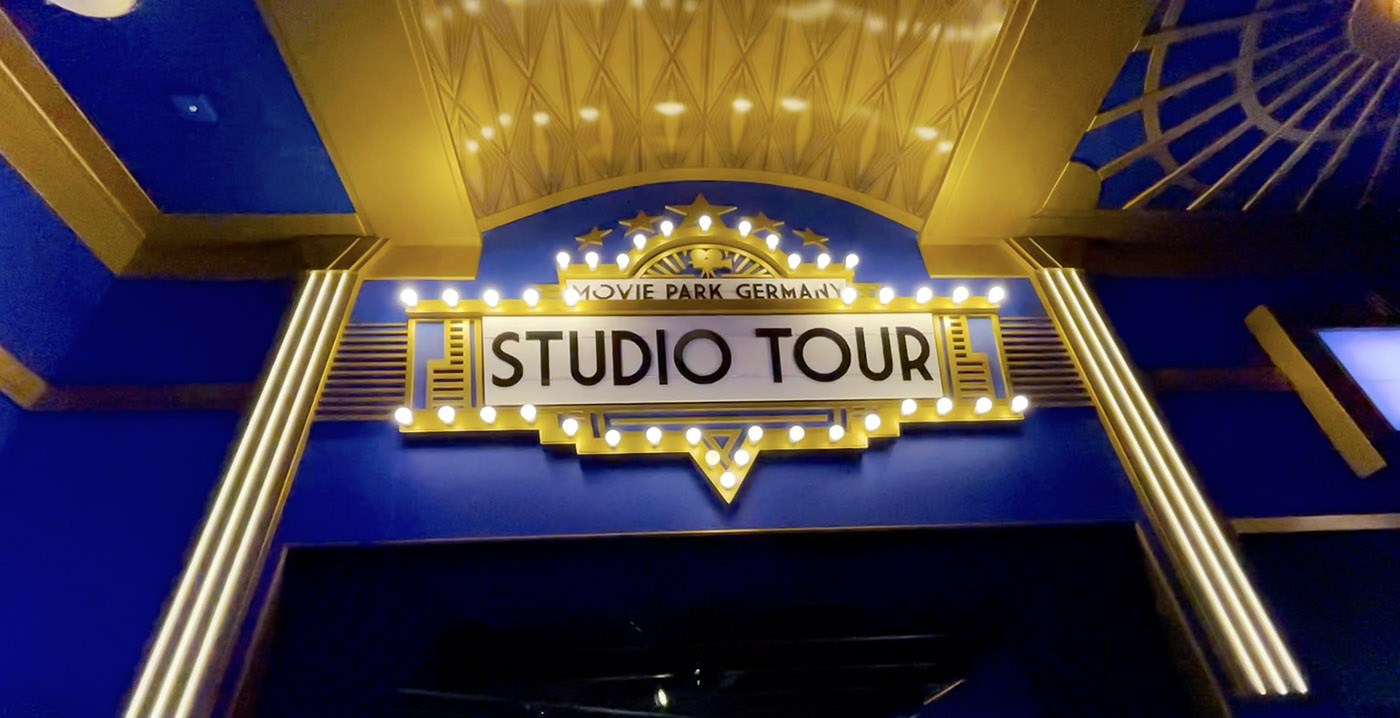 Video: Movie Park Germany opent nieuwe achtbaan Movie Park Studio Tour