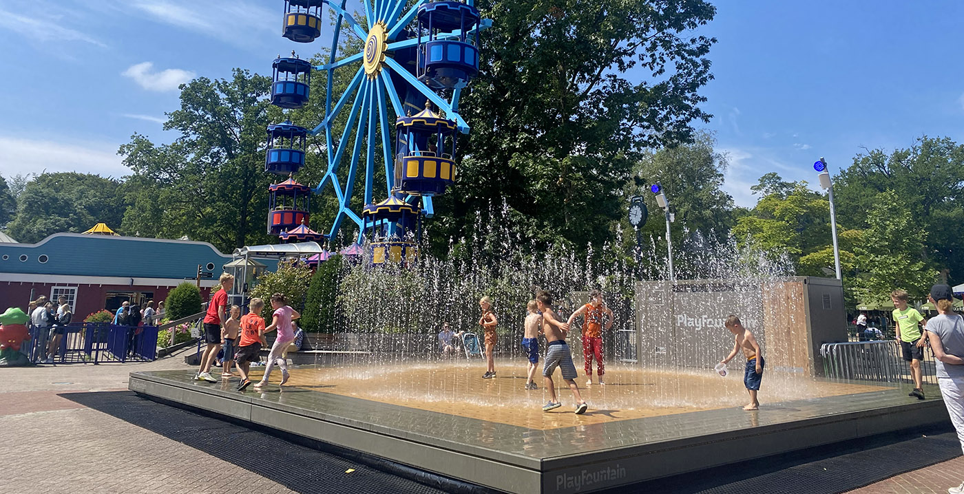 Nieuwe waterspeelplaats met ruim duizend fonteinen in Duinrell