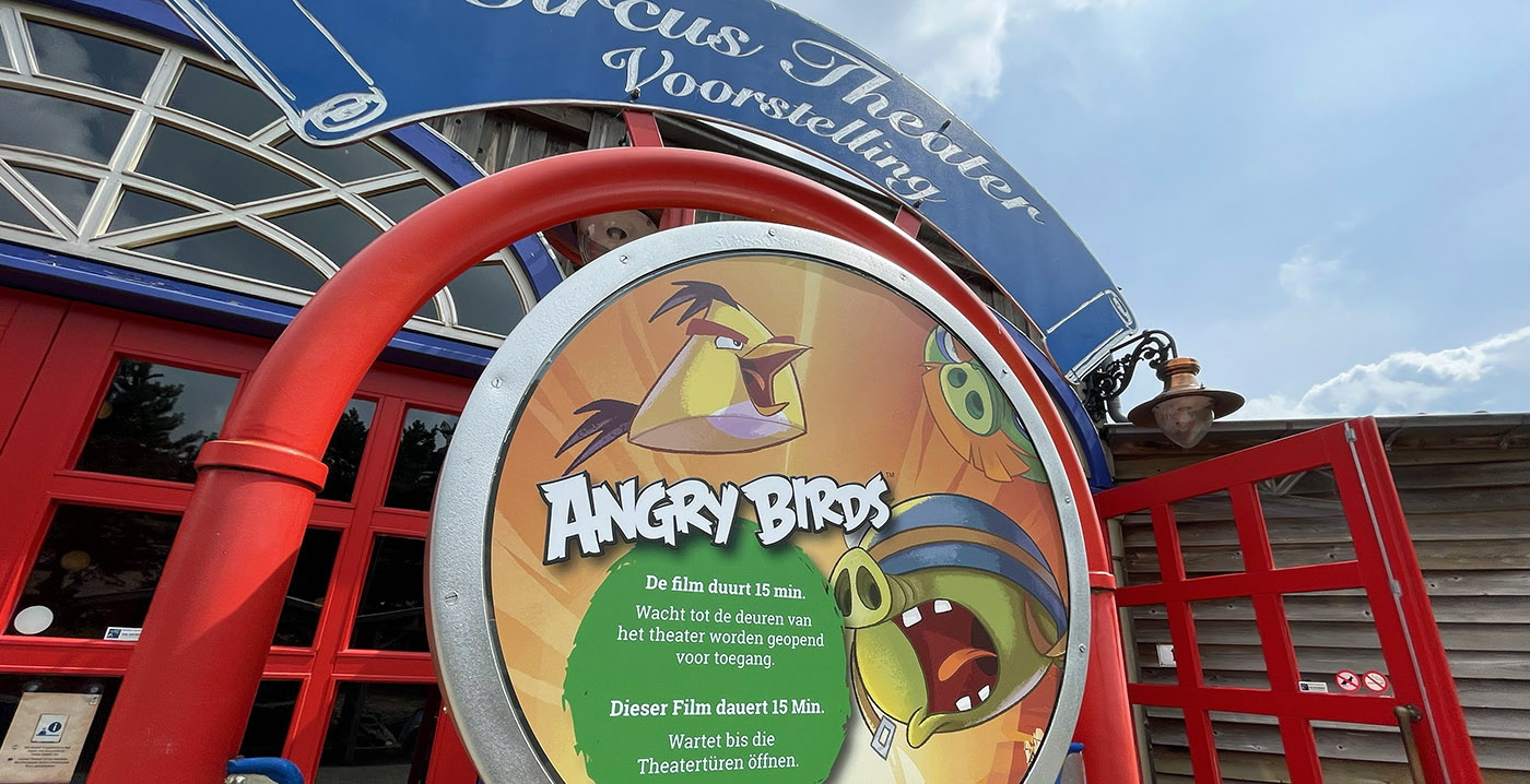 Attractiepark Slagharen verwelkomt Angry Birds