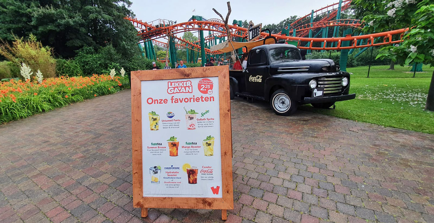 Walibi Holland vernoemt mocktails naar achtbanen