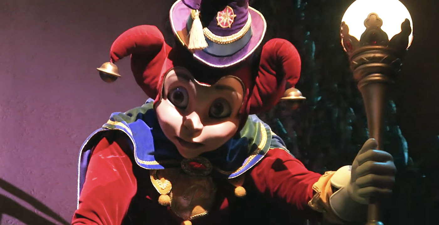 Video: Efteling-mascotte Pardoes verstijfd van schrik in Symbolica