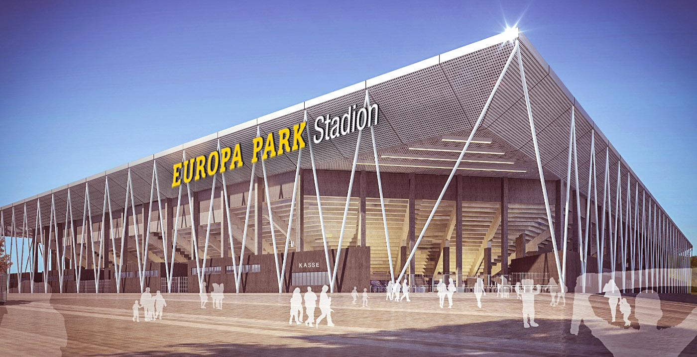 Europa-Park wordt naamgever van nieuw voetbalstadion SC Freiburg