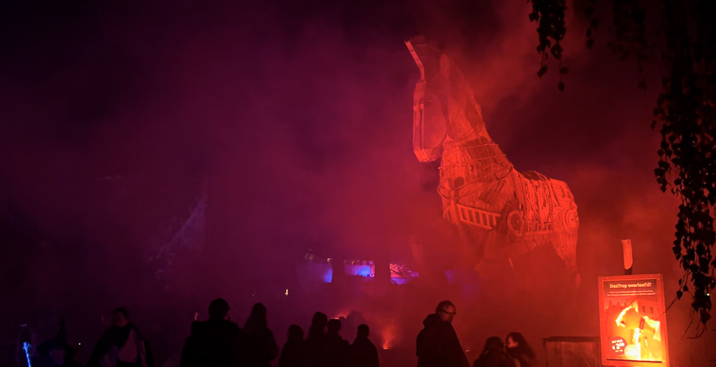 Honderden lampen en tientallen rookmachines: de techniek van de Halloween Nights in Toverland