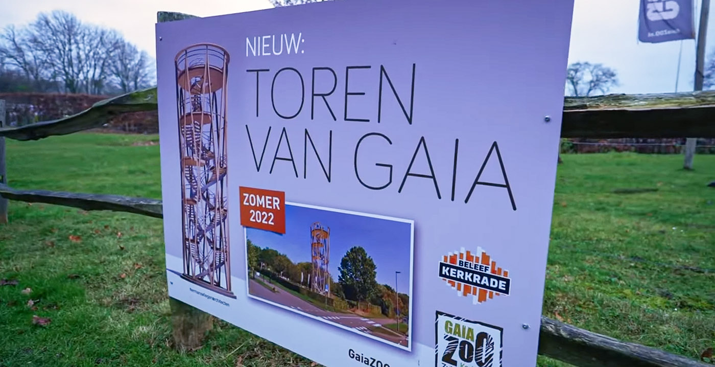 Dierentuin GaiaZoo bouwt gratis toegankelijke uitkijktoren