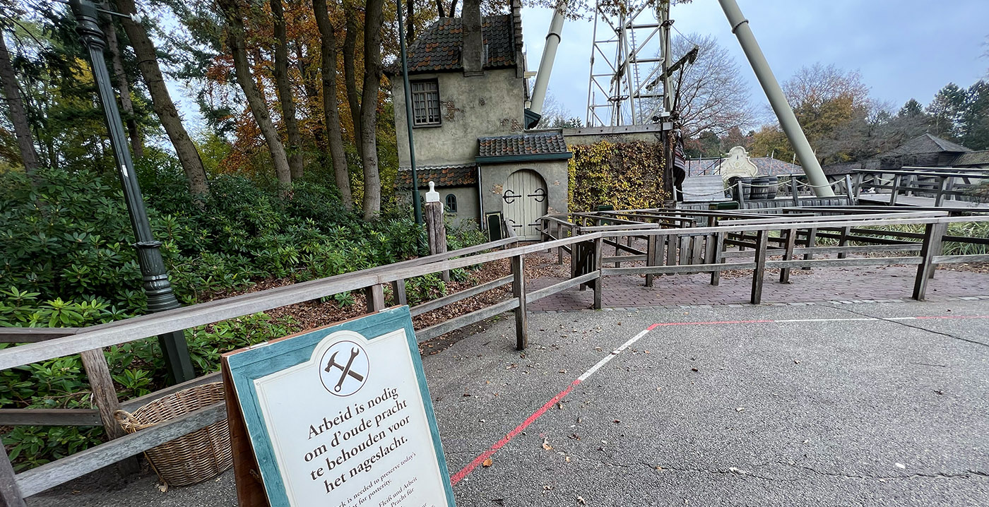 Efteling-schommelschip Halve Maen in de problemen: tot nader order dicht