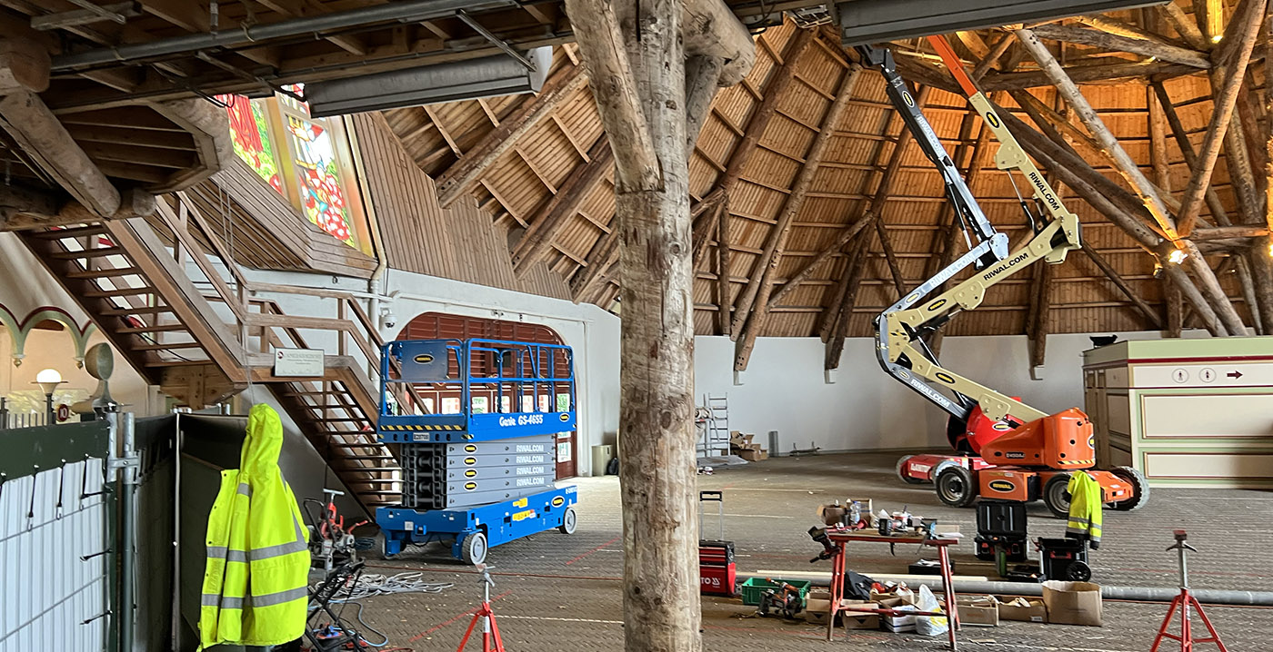 Efteling neemt entreegebouw Huis van de Vijf Zintuigen onder handen