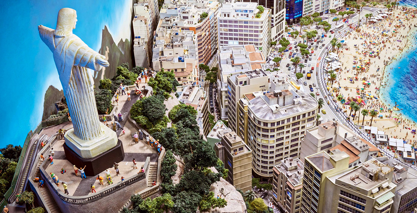 Video: Duits miniatuurpark opent schaalmodel van Rio de Janeiro