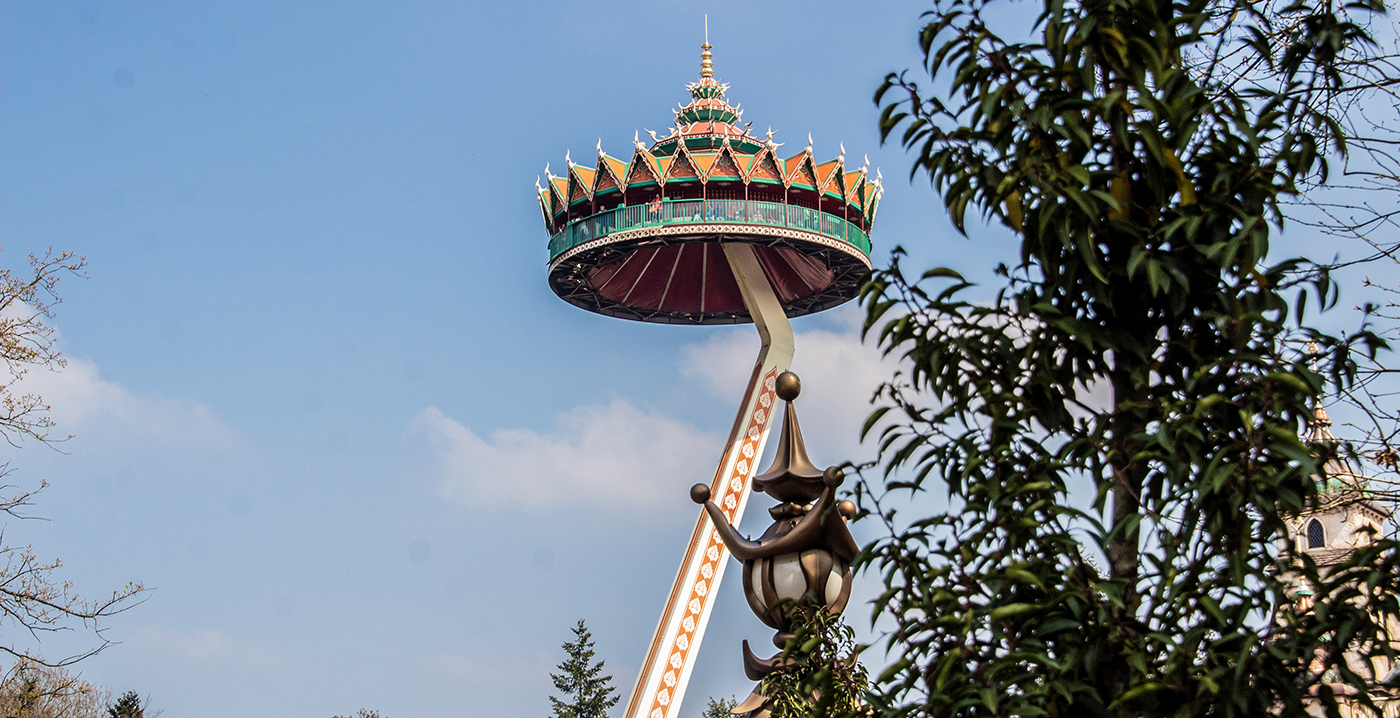 Vliegende tempel Pagode in de Efteling maandenlang dicht voor onderhoud