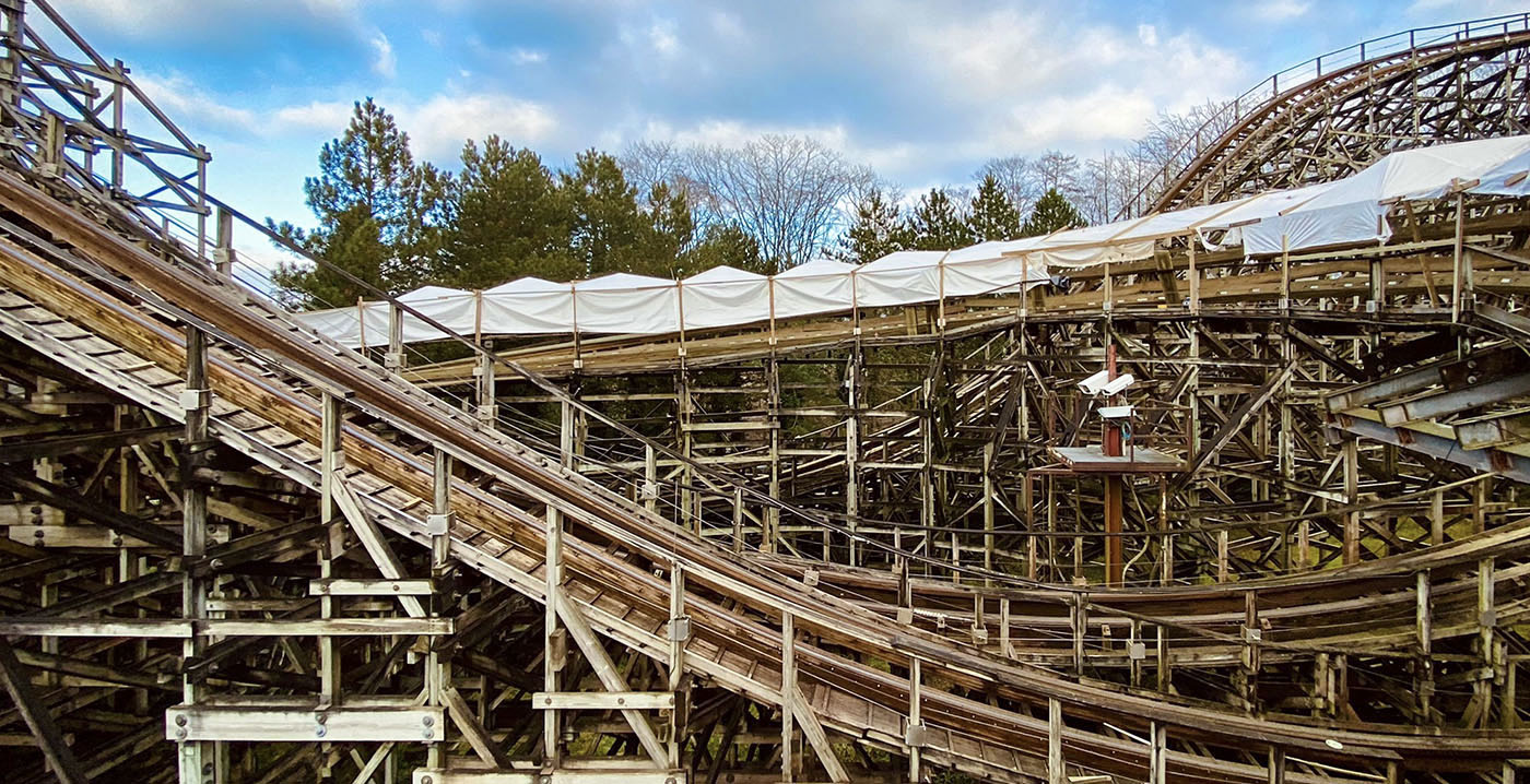 Movie Park Germany blijft investeren in beruchte houten achtbaan Bandit