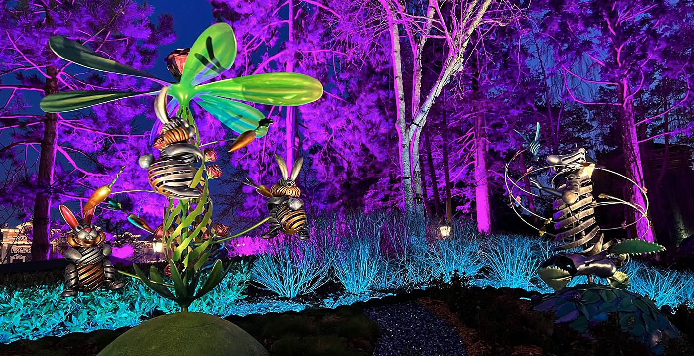 Foto's: Disneyland Paris presenteert Gardens of Wonder met Disney-kunstwerken