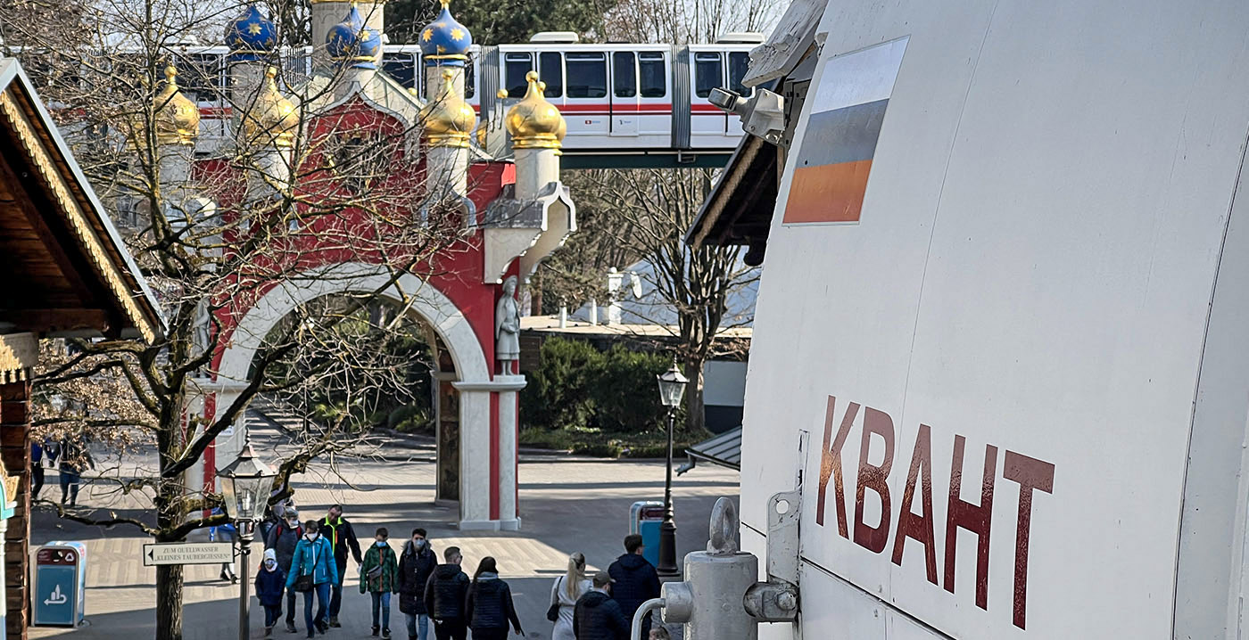 Foto's: Europa-Park laat Russisch themagebied ongemoeid ondanks oorlog